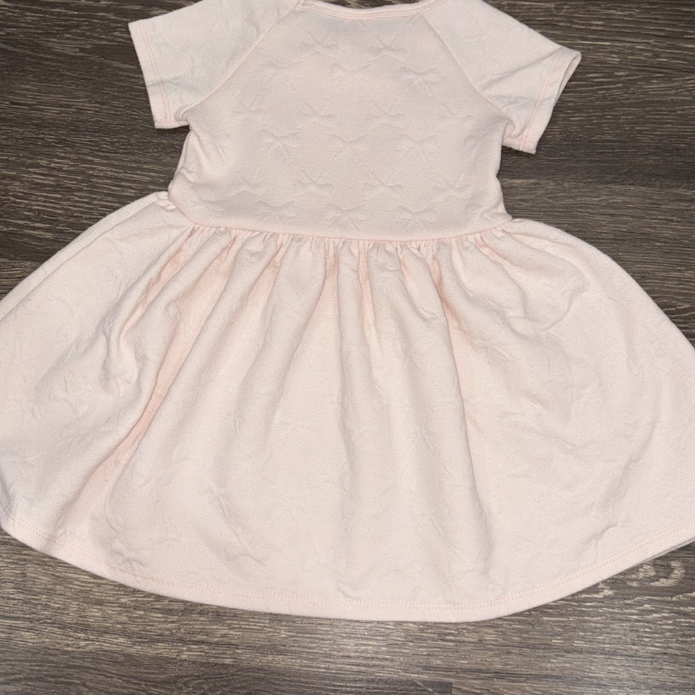 Disney light pink mini dress with a mini patch and bow detail throughout - Picture 2 of 4